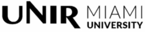 UNIR MIAMI UNIVERSITY Logo (USPTO, 05/26/2020)