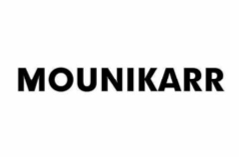 MOUNIKARR Logo (USPTO, 07/07/2020)