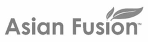 ASIAN FUSION Logo (USPTO, 08/14/2020)