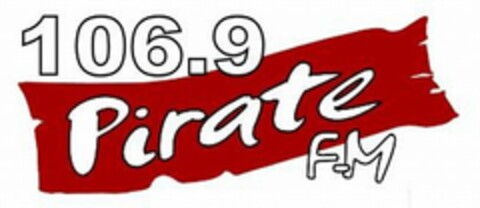 106.9 PIRATE F-M Logo (USPTO, 06.03.2009)