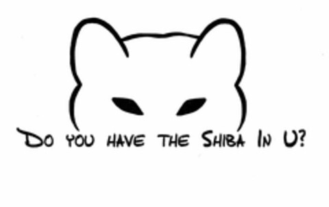 DO YOU HAVE THE SHIBA IN U? Logo (USPTO, 03/12/2009)