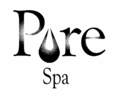 PURE SPA Logo (USPTO, 12.03.2009)