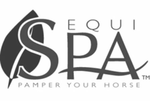 EQUI SPA PAMPER YOUR HORSE Logo (USPTO, 15.05.2009)