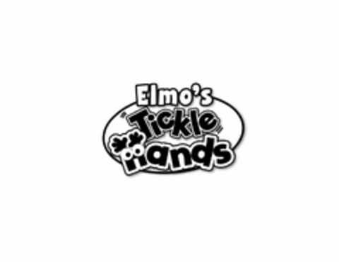 ELMO'S TICKLE HANDS Logo (USPTO, 11.09.2009)