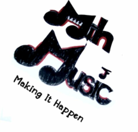 MIH MUSIC - MAKING IT HAPPEN Logo (USPTO, 18.01.2010)