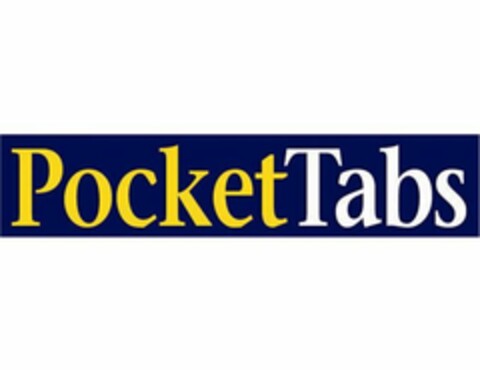 POCKET TABS Logo (USPTO, 24.02.2010)