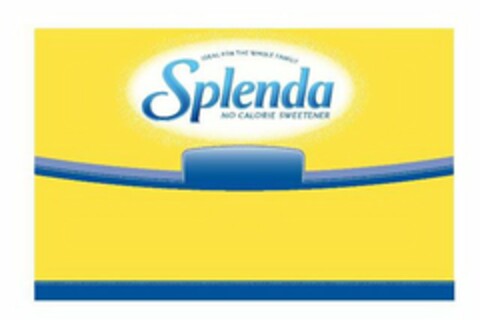 SPLENDA IDEAL FOR THE WHOLE FAMILY NO CALORIE SWEETENER Logo (USPTO, 02.04.2010)