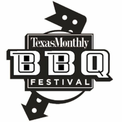 TEXASMONTHLY BBQ FESTIVAL Logo (USPTO, 22.06.2010)