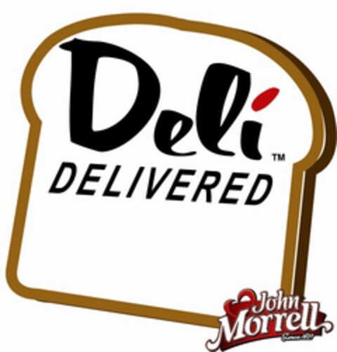 DELI DELIVERED JOHN MORRELL SINCE 1827 Logo (USPTO, 15.07.2010)