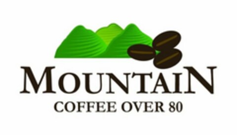 MOUNTAIN COFFEE OVER 80 Logo (USPTO, 05.10.2010)