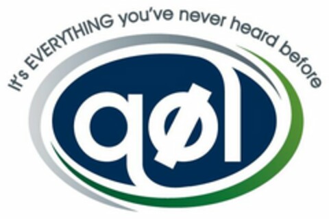 IT'S EVERYTHING YOU'VE NEVER HEARD BEFORE QØL Logo (USPTO, 12.10.2010)