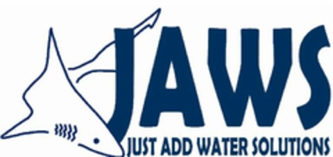 JAWS JUST ADD WATER SOLUTIONS Logo (USPTO, 01.04.2011)