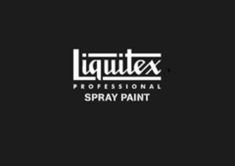 LIQUITEX PROFESSIONAL SPRAY PAINT Logo (USPTO, 02.06.2011)