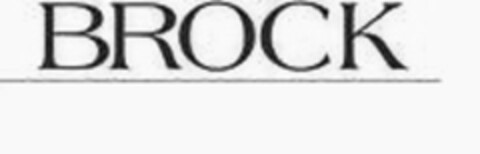 BROCK Logo (USPTO, 07.06.2011)