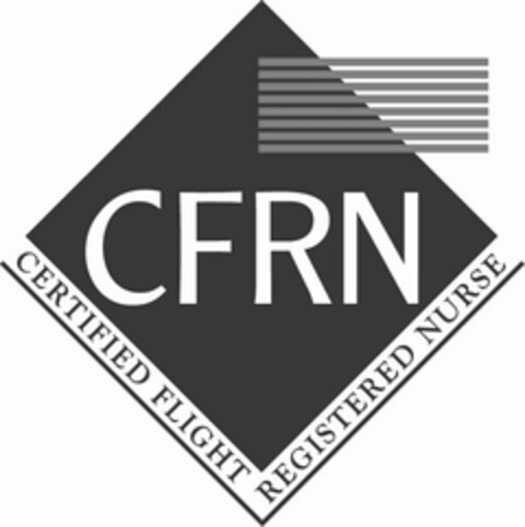 CFRN CERTIFIED FLIGHT REGISTERED NURSE Logo (USPTO, 25.10.2011)