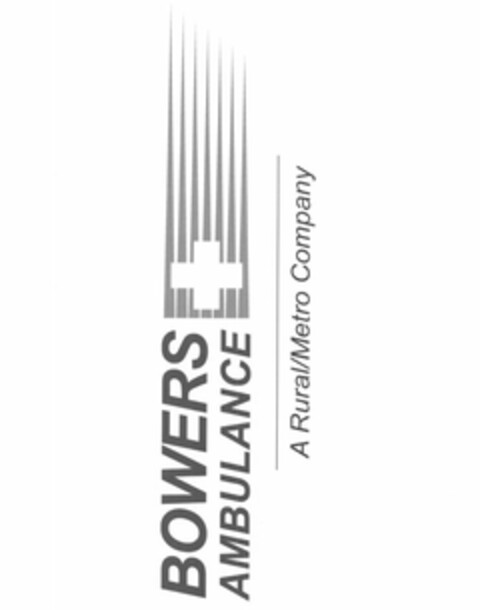 BOWERS AMBULANCE A RURAL/METRO COMPANY Logo (USPTO, 20.12.2011)