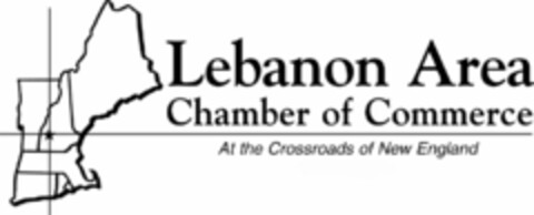 LEBANON AREA CHAMBER OF COMMERCE AT THE CROSSROADS OF NEW ENGLAND Logo (USPTO, 19.04.2012)