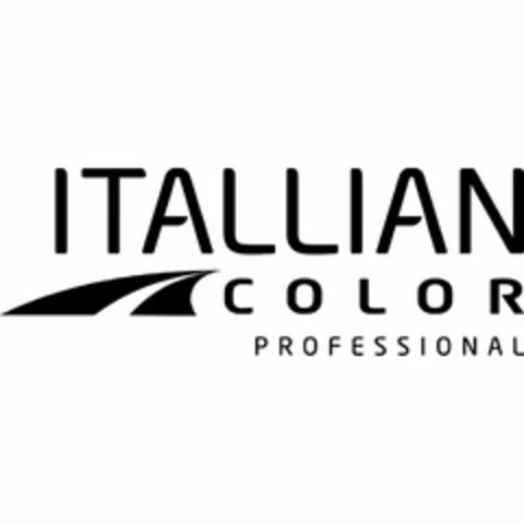 ITALLIAN COLOR PROFESSIONAL Logo (USPTO, 30.09.2012)
