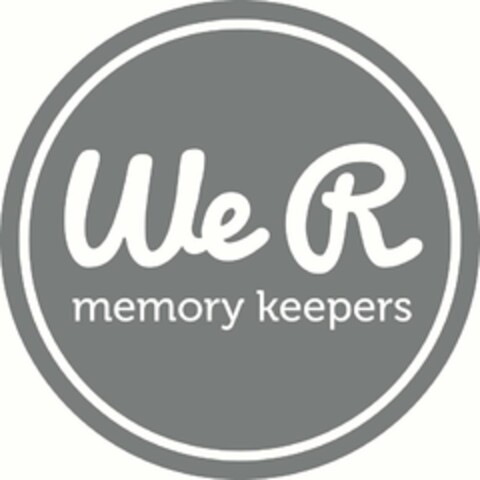 WE R MEMORY KEEPERS Logo (USPTO, 10/05/2012)