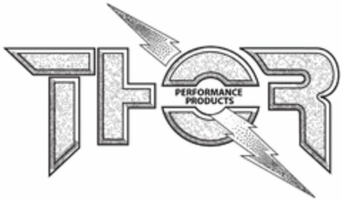 THOR PERFORMANCE PRODUCTS Logo (USPTO, 23.12.2013)