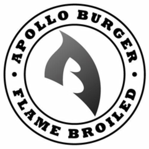 · APOLLO BURGER · FLAME BROILED Logo (USPTO, 01/03/2014)