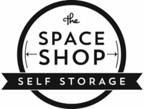 THE SPACE SHOP SELF STORAGE Logo (USPTO, 07.02.2014)