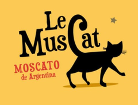 LE MUSCAT MOSCATO DE ARGENTINA Logo (USPTO, 31.03.2014)