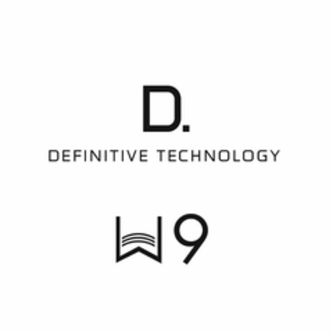 D. DEFINITIVE TECHNOLOGY W9 Logo (USPTO, 08.10.2014)