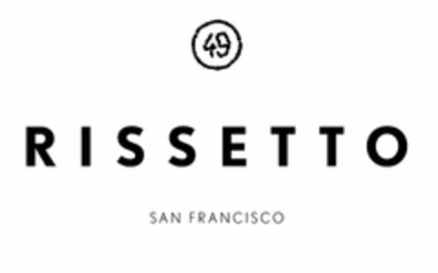 49 RISSETTO SAN FRANCISCO Logo (USPTO, 11/17/2014)