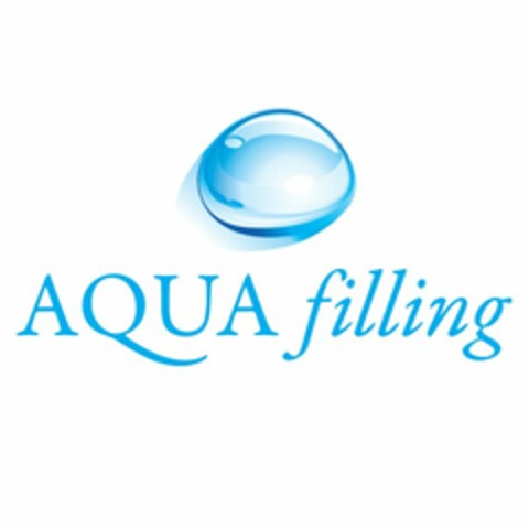 AQUA FILLING Logo (USPTO, 18.12.2014)