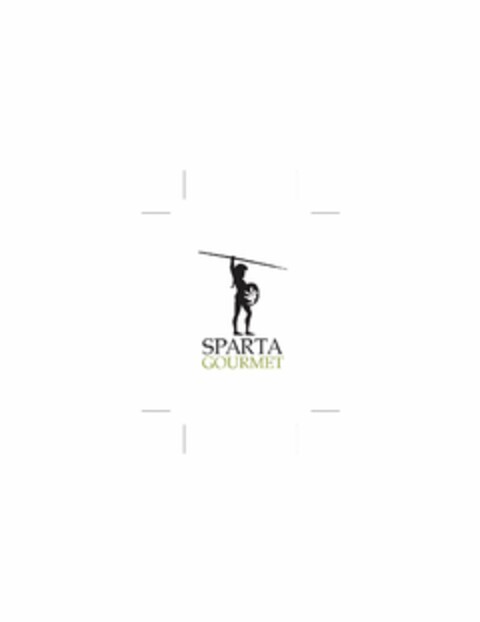 SPARTA GOURMET Logo (USPTO, 24.02.2015)