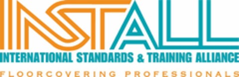 INSTALL INTERNATIONAL STANDARDS & TRAINING ALLIANCE FLOORCOVERING PROFESSIONALS Logo (USPTO, 27.03.2015)