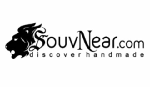 SOUVNEAR.COM DISCOVER HANDMADE Logo (USPTO, 06/03/2015)