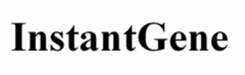 INSTANTGENE Logo (USPTO, 04.02.2016)