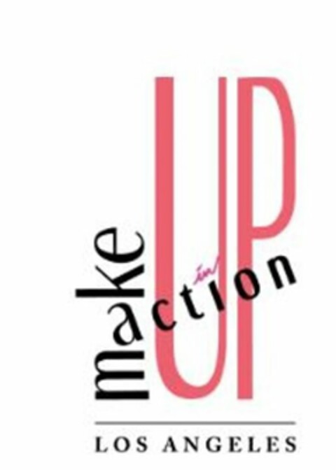 MAKE UP IN ACTION LOS ANGELES Logo (USPTO, 02/10/2016)