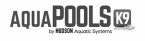 AQUAPOOLS K9 BY HUDSON AQUATIC SYSTEMS Logo (USPTO, 23.05.2016)