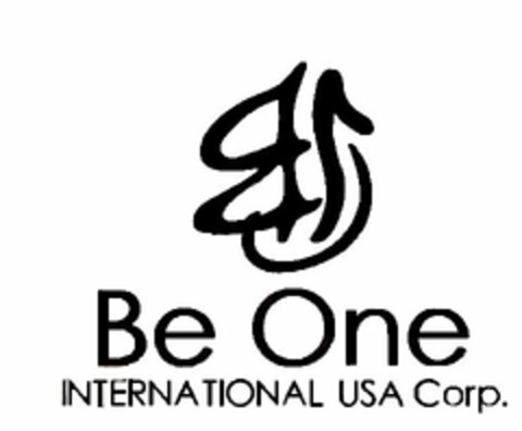 BE ONE INTERNATIONAL USA CORP. B 1 Logo (USPTO, 10.06.2016)