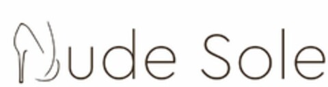 NUDE SOLE Logo (USPTO, 22.07.2016)