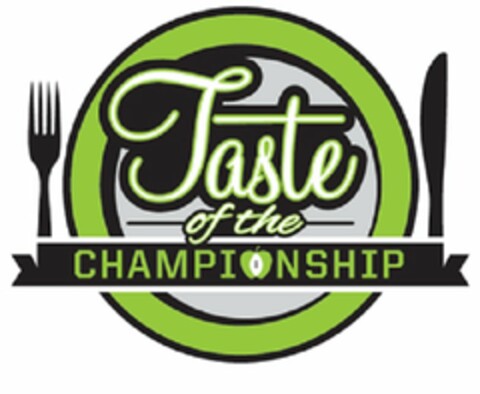 TASTE OF THE CHAMPIONSHIP Logo (USPTO, 01/19/2017)