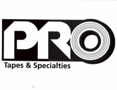 PRO TAPES & SPECIALTIES Logo (USPTO, 02/06/2017)