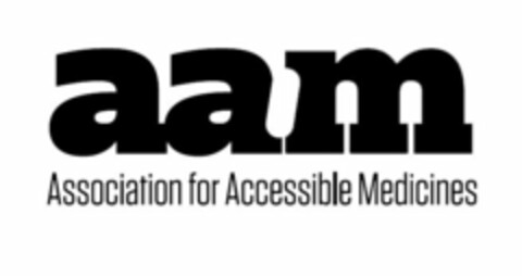 AAM ASSOCIATION FOR ACCESSIBLE MEDICINES Logo (USPTO, 15.02.2017)