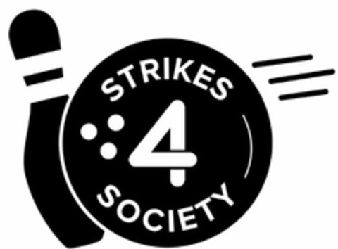 STRIKES 4 SOCIETY Logo (USPTO, 20.02.2017)