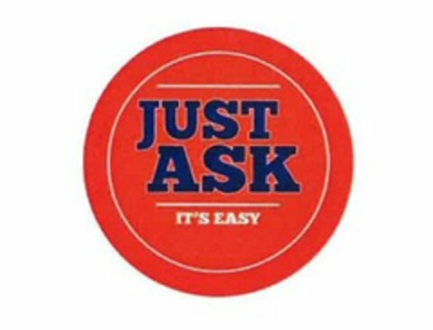 JUST ASK IT'S EASY Logo (USPTO, 04.04.2017)