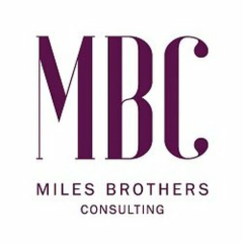 MBC MILES BROTHERS CONSULTING Logo (USPTO, 09.05.2017)