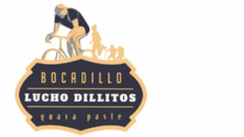 BOCADILLO LUCHO DILLITOS GUAVA PASTE Logo (USPTO, 10/17/2017)