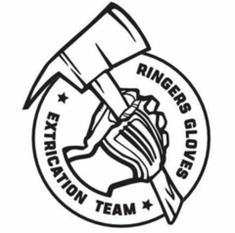 RINGERS GLOVES EXTRICATION TEAM Logo (USPTO, 03/29/2018)