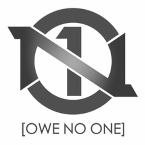 1 OWE NO ONE Logo (USPTO, 11/20/2018)