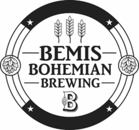 BEMIS BOHEMIAN BREWING B Logo (USPTO, 12/03/2018)