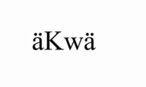 ÄKWÄ Logo (USPTO, 20.03.2019)