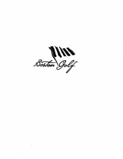 BOSTON GOLF Logo (USPTO, 02/23/2009)